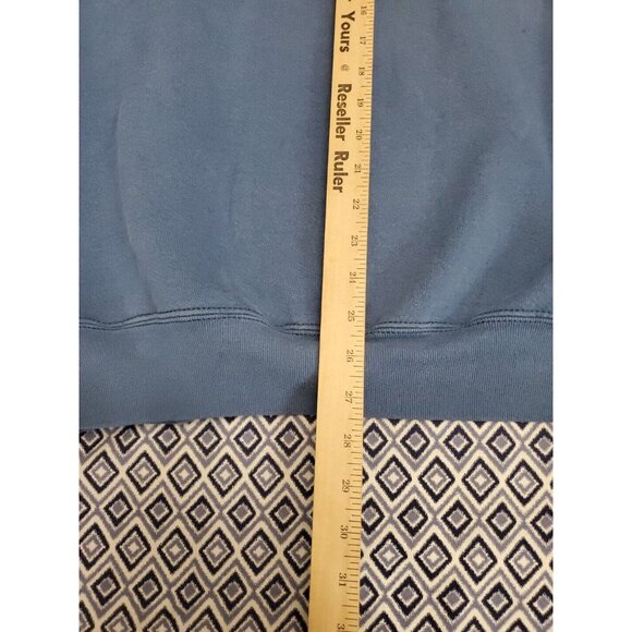 Vintage USA 90s Blue Sweater Men's Size XL American Flag - Picture 6 of 16